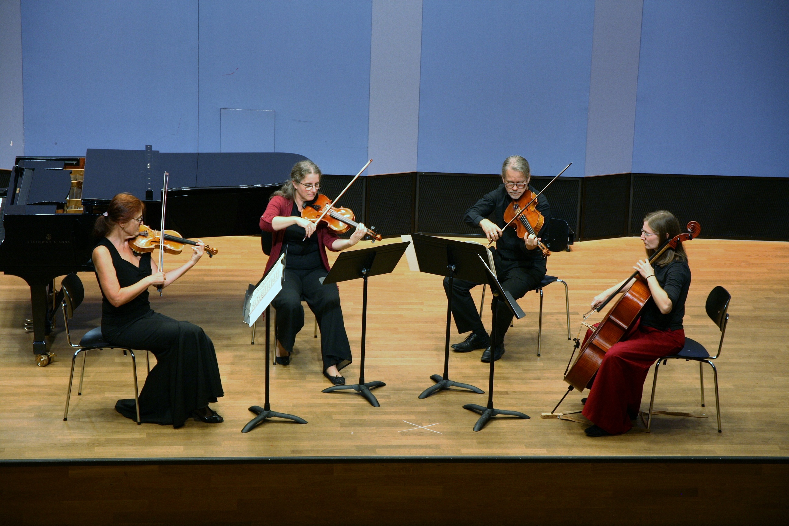 Auftritt eines Streicherquartetts